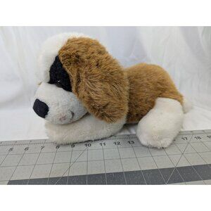 Trupa St Bernard Dog Plush Barrel Collar 11 Inch Italy Stuffed Animal Toy